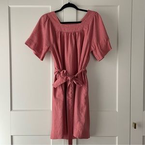 GAP linen-blend dress